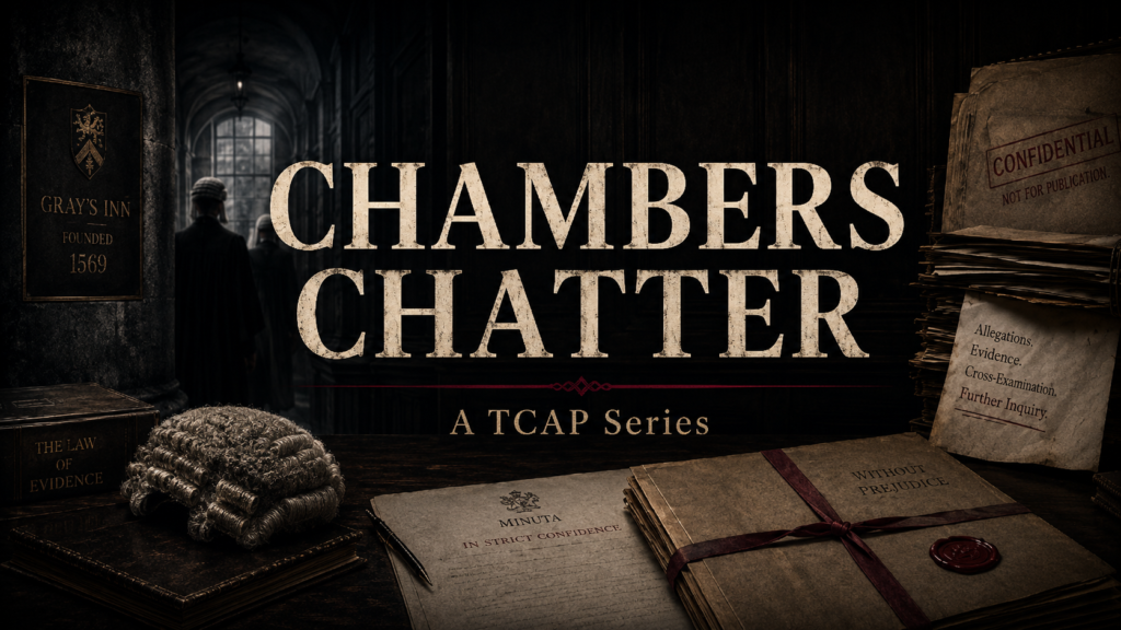 Chambers Chatter banner for Paul Cohen, Elisabeth Mason and the Sulu arbitration file